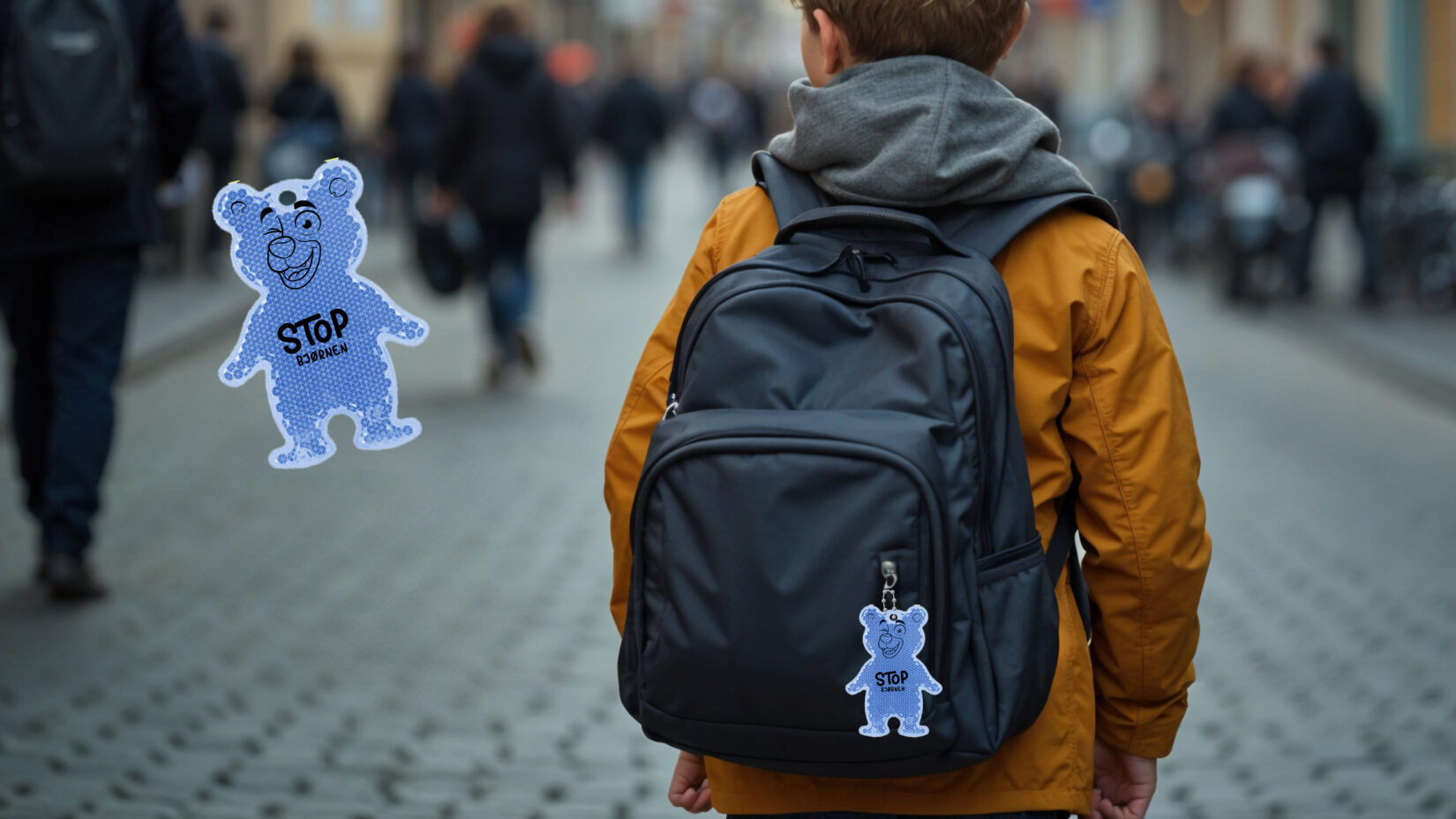 Fysiske kampagnematerialer udviklet til kampagne for Horsens Kommune
