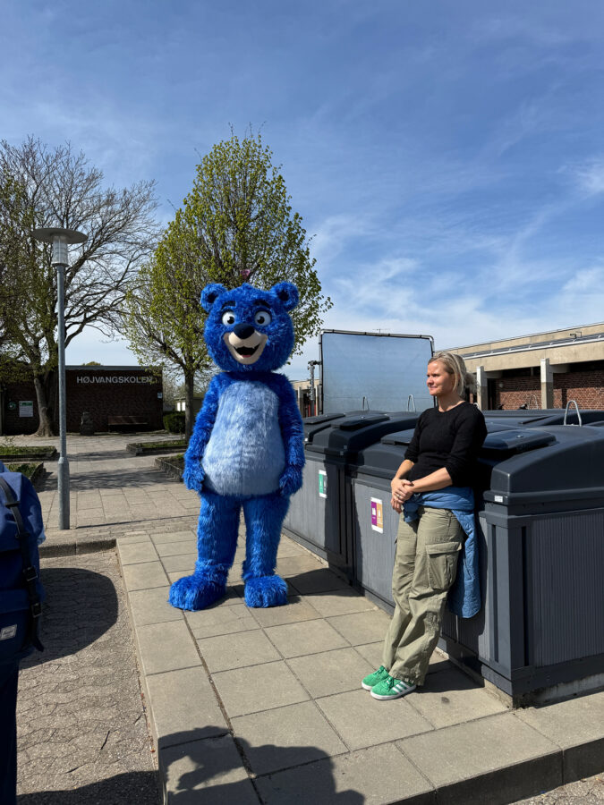 Still fra kampagnefilm produceret for Horsens Kommune om børns selvstændighed og skolevej
